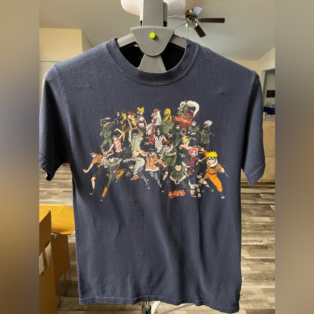 Vintage Naruto Shirt Sleeved T-Short Small